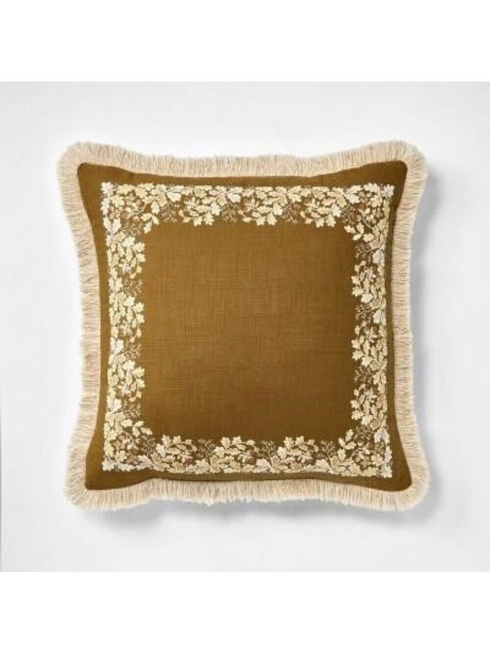 Threshold Designed With Studio McGee 20X20 Oak Printed Throw Pillow NWOT